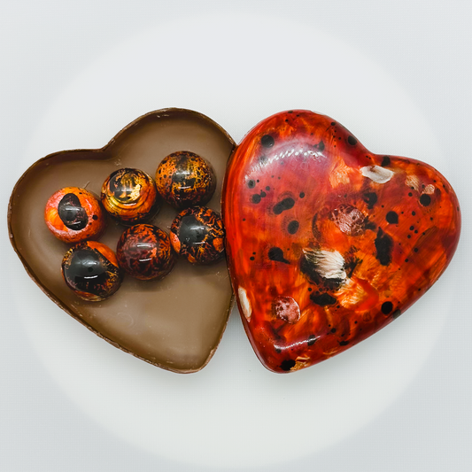 "Flaws and All" Chocolate Heart